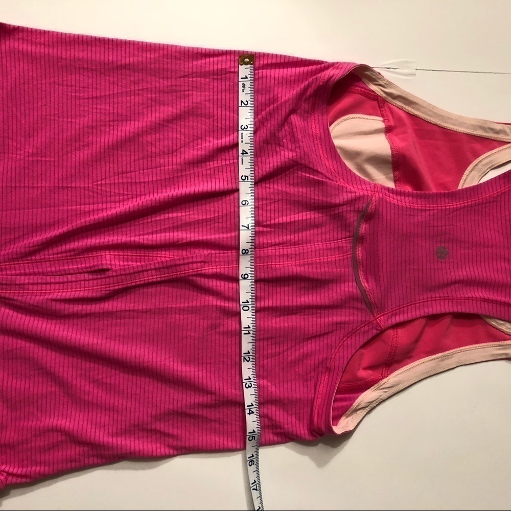 Lulemon Racerback Tank Top Pink - Picture 5 of 7